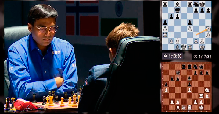 Carlsen comienza su ataque