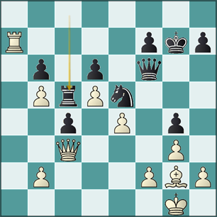 análisis jugada 27...Tc5