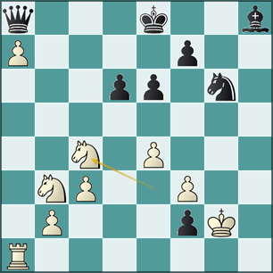 análisis jugada 31.Cc4