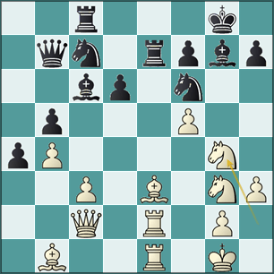 análisis jugada 36.Cg4