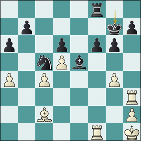 análisis jugada 28...Rxg7