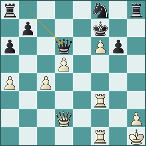 análisis jugada 31...Dd6