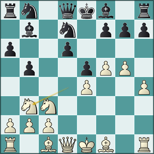 análisis jugada 11.Cb3