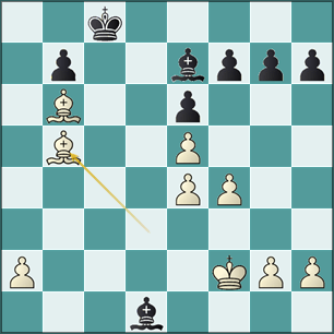 análisis jugada 32.Ab5