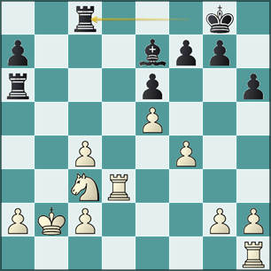 análisis jugada 22...Tc8