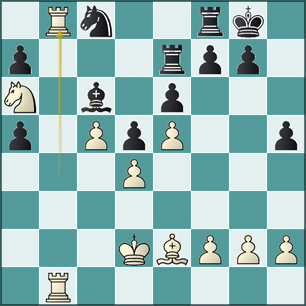 análisis jugada 26.Tb8