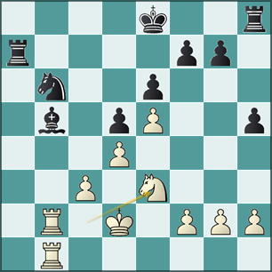 análisis jugada 29.Ce3!