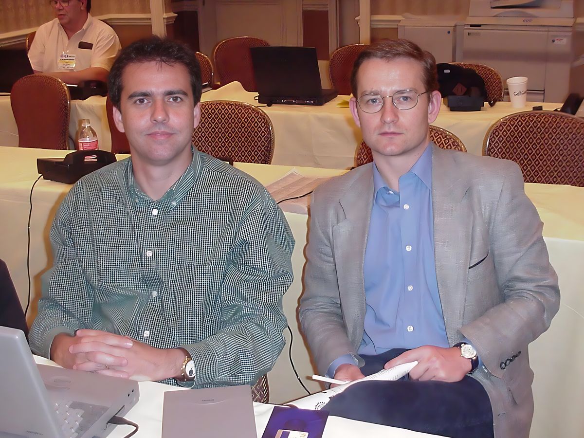 Con Salov en Las Vegas 1999
