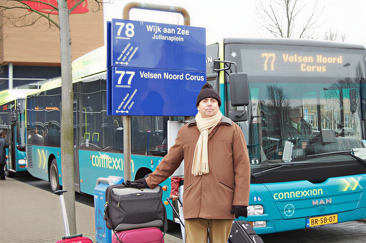 De viaje hacia Wijk aan Zee