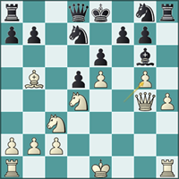 Las blancas atacan con tremenda fuerza.